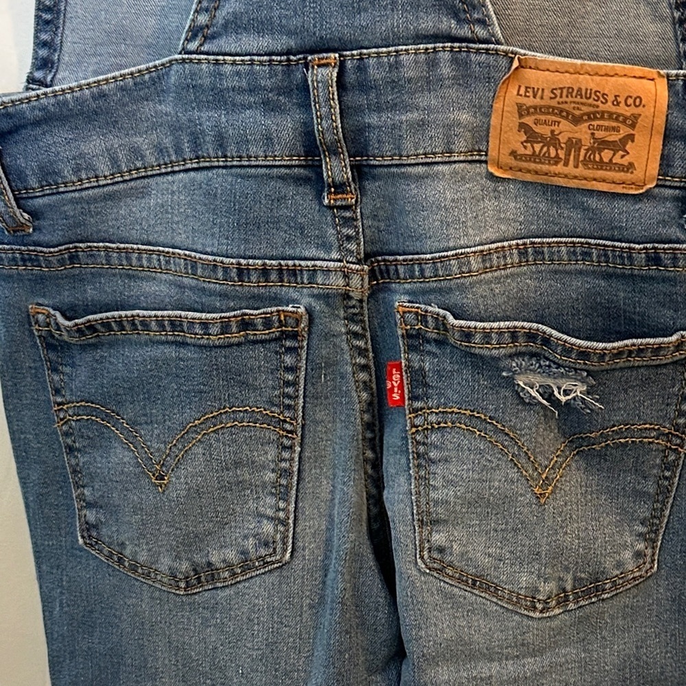 Levi's Blue Denim Kids overalls - Picture 8 of 8